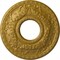 Ekena Millwork Hurley Ceiling Medallion (Fits Canopies up to 7 1/4"), 22 1/8"OD x 7 1/4"ID x 1 3/4"P, Pharaohs Gold CM26HUPGS - alternate 1